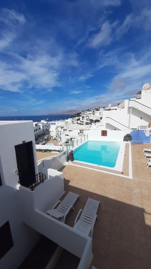 The White Dragos With Ocean View - Ac - Private Pool Apartment Tias Exterior photo