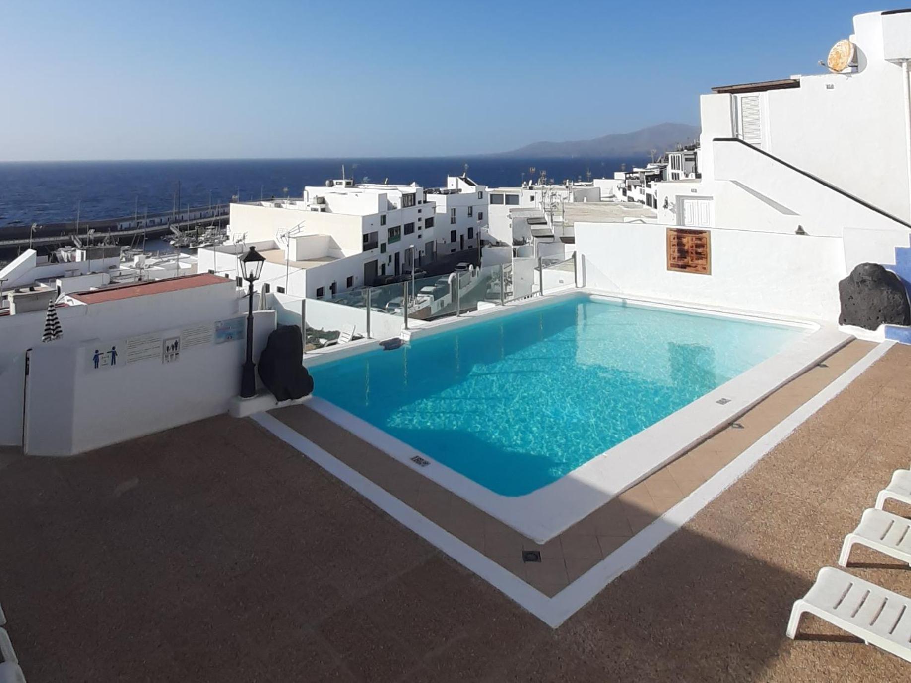 The White Dragos With Ocean View - Ac - Private Pool Apartment Tias Exterior photo